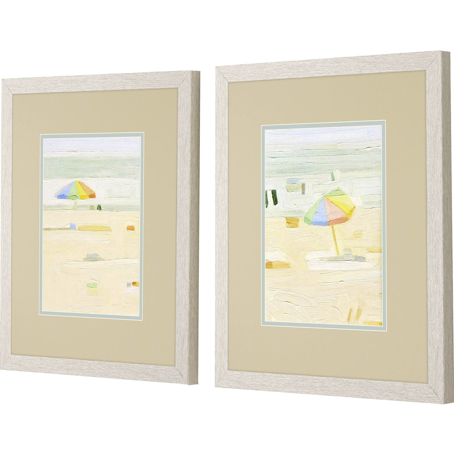 Waterside Green and Blue Framed Art, Propac