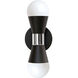 Fortuna 2 Light 5.00 inch Wall Sconce