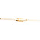 Wand 1 Light 36 inch Aged Brass Vanity Light Wall Light