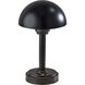 Ollie 12.5 inch 2.00 watt Black Cordless Table Lamp Portable Light