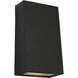 Sean Lavin Kakudo LED 10.5 inch Textured Black Outdoor Wall Lantern