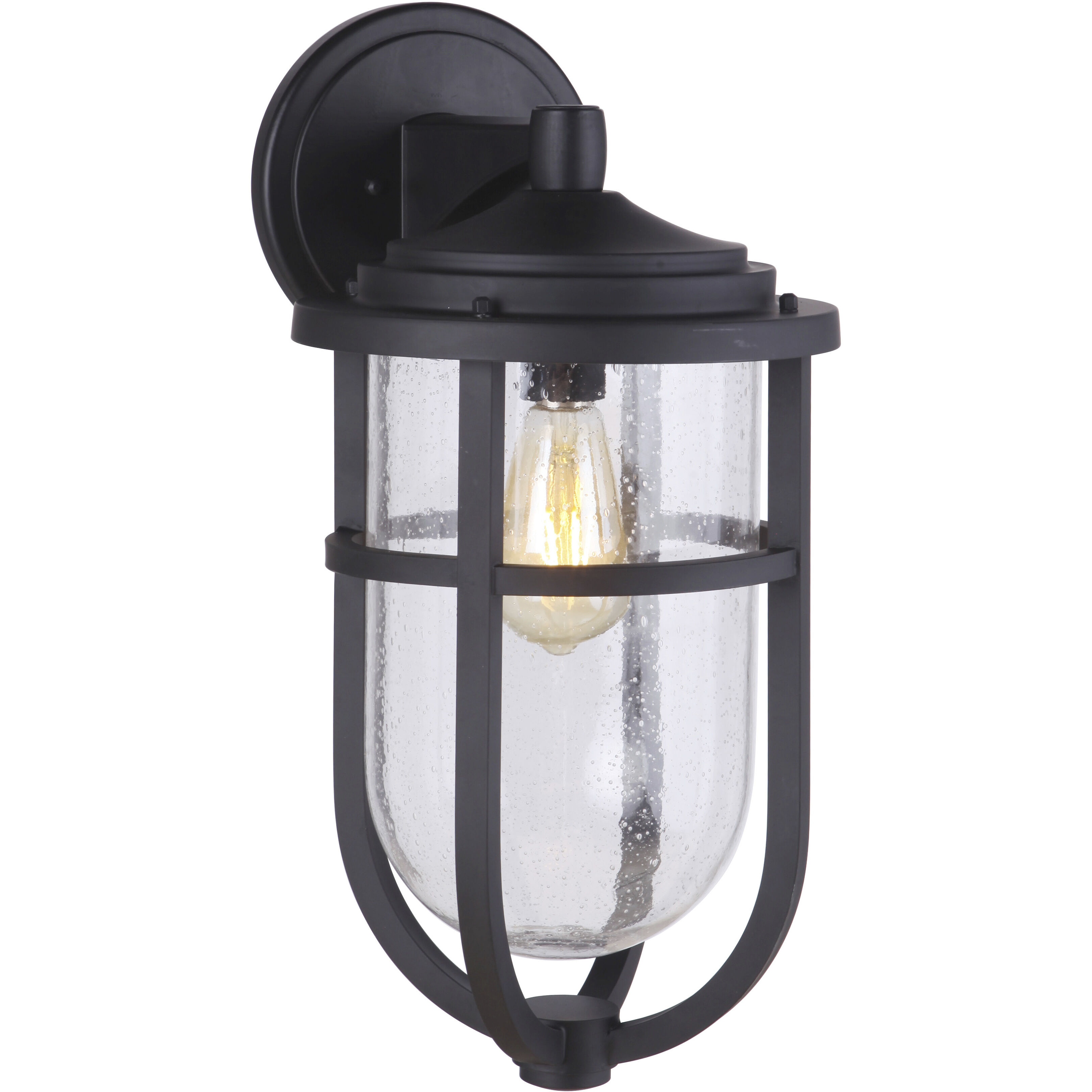 Voyage 1 Light 19 inch Midnight Outdoor Wall Lantern
