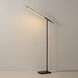 Port 75 inch 28.00 watt Matte Black Floor Lamp Portable Light