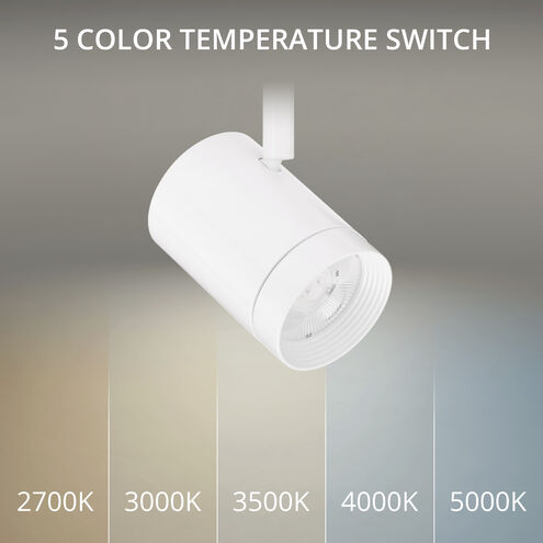 Ocularc 1 Light 120 White J Track Fixture Ceiling Light