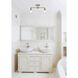Zane 2 Light 5 inch Satin Gold Flush Mount Ceiling Light