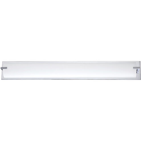 Paramount 12 Light 36 inch Chrome Vanity Light Wall Light in White
