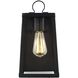 Marinus 1 Light Black Outdoor Wall Lantern