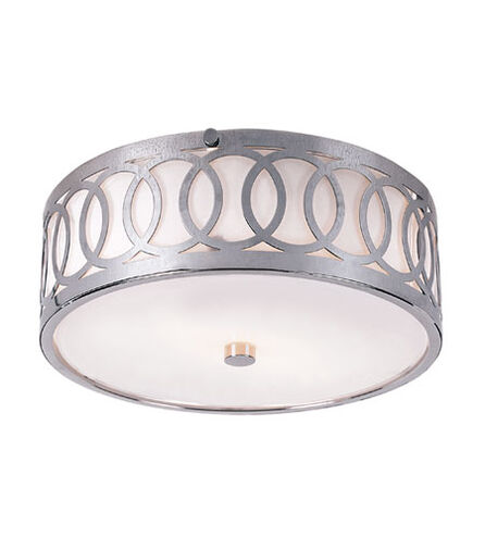 Balboa 3 Light 10 inch Polished Chrome Flushmount Ceiling Light