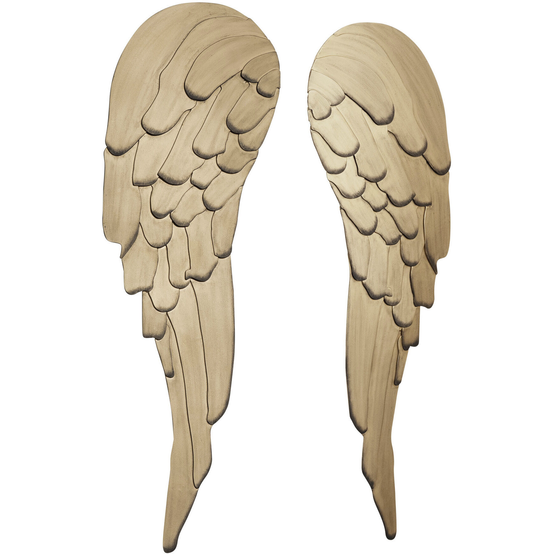 Angel Wings Havana Gold Wall Art