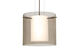 Pahu 12 1 Light Bronze Pendant Ceiling Light in Incandescent, Transparent Smoke/Opal Glass