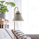 Talia 66 inch 60.00 watt Gold/Grey/White Floor Lamp Portable Light