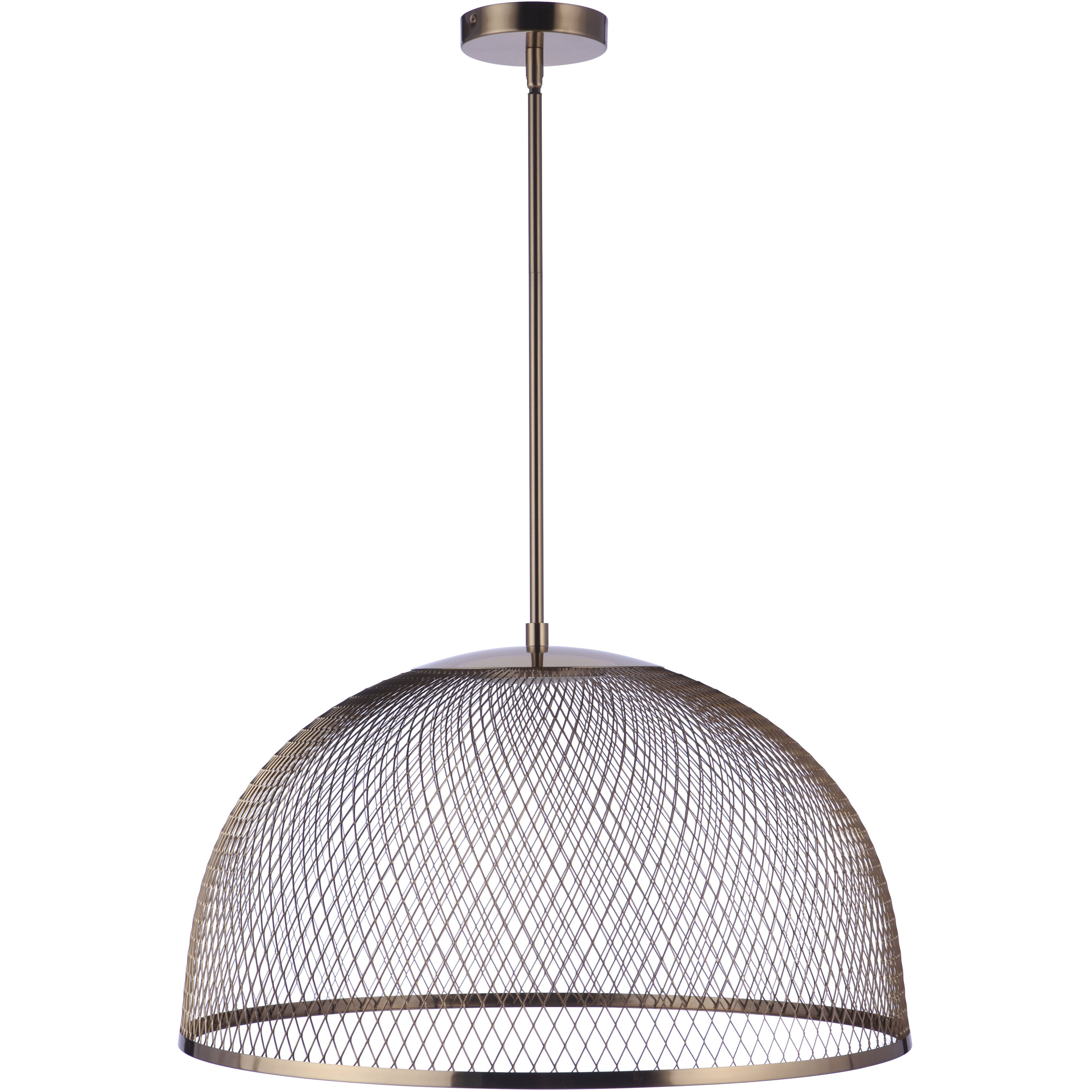 Sculptural Statement 1 Light 24.25 inch Pendant