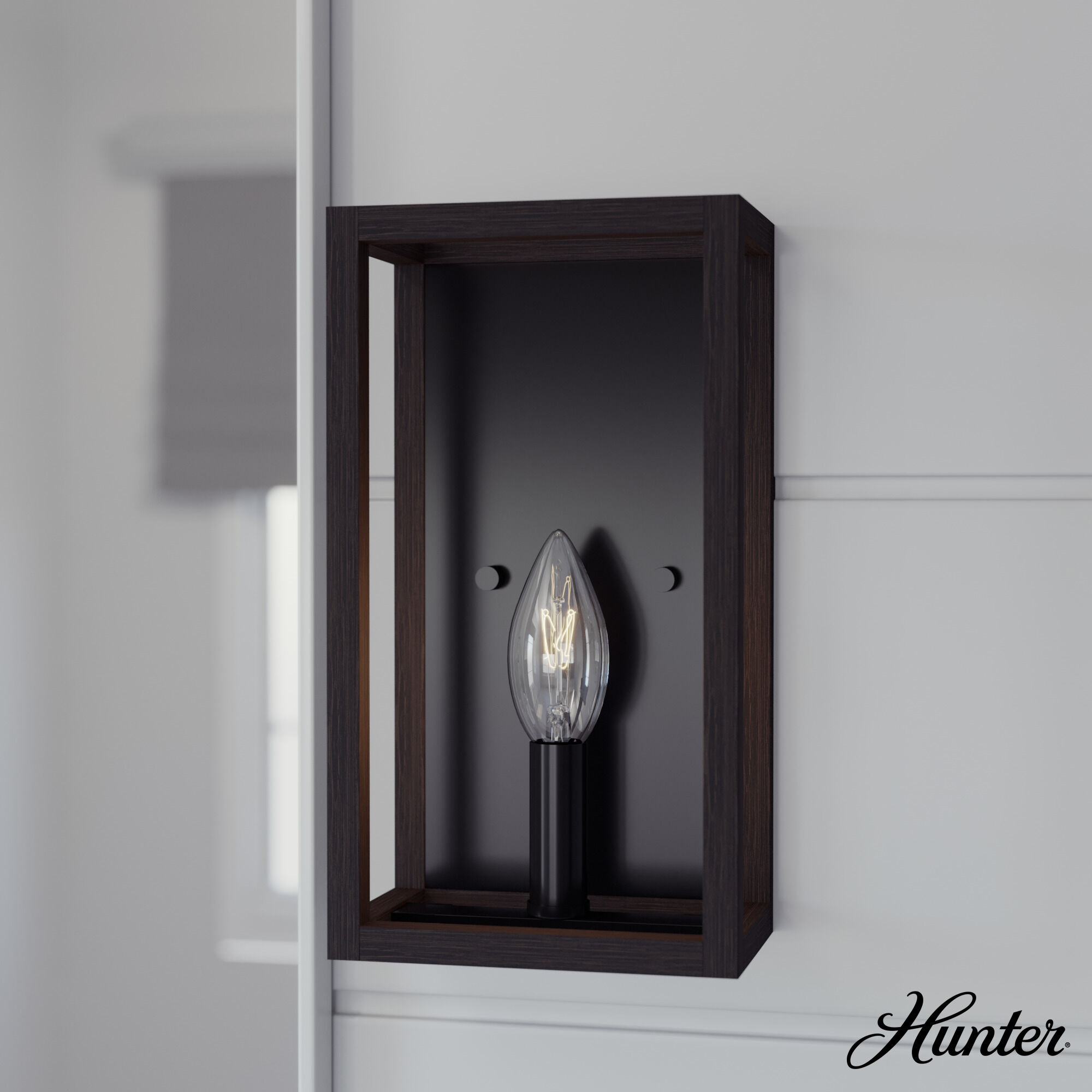 Squire Manor 1 Light 4 inch Matte Black Wall Sconce Wall Light