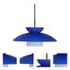 Trilo 15 1 Light Black Cord Pendant Ceiling Light