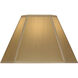 Ellie Tan 20 inch Lampshade, Drum
