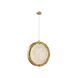 Bottega LED 2 inch Polished Brass Pendant Ceiling Light
