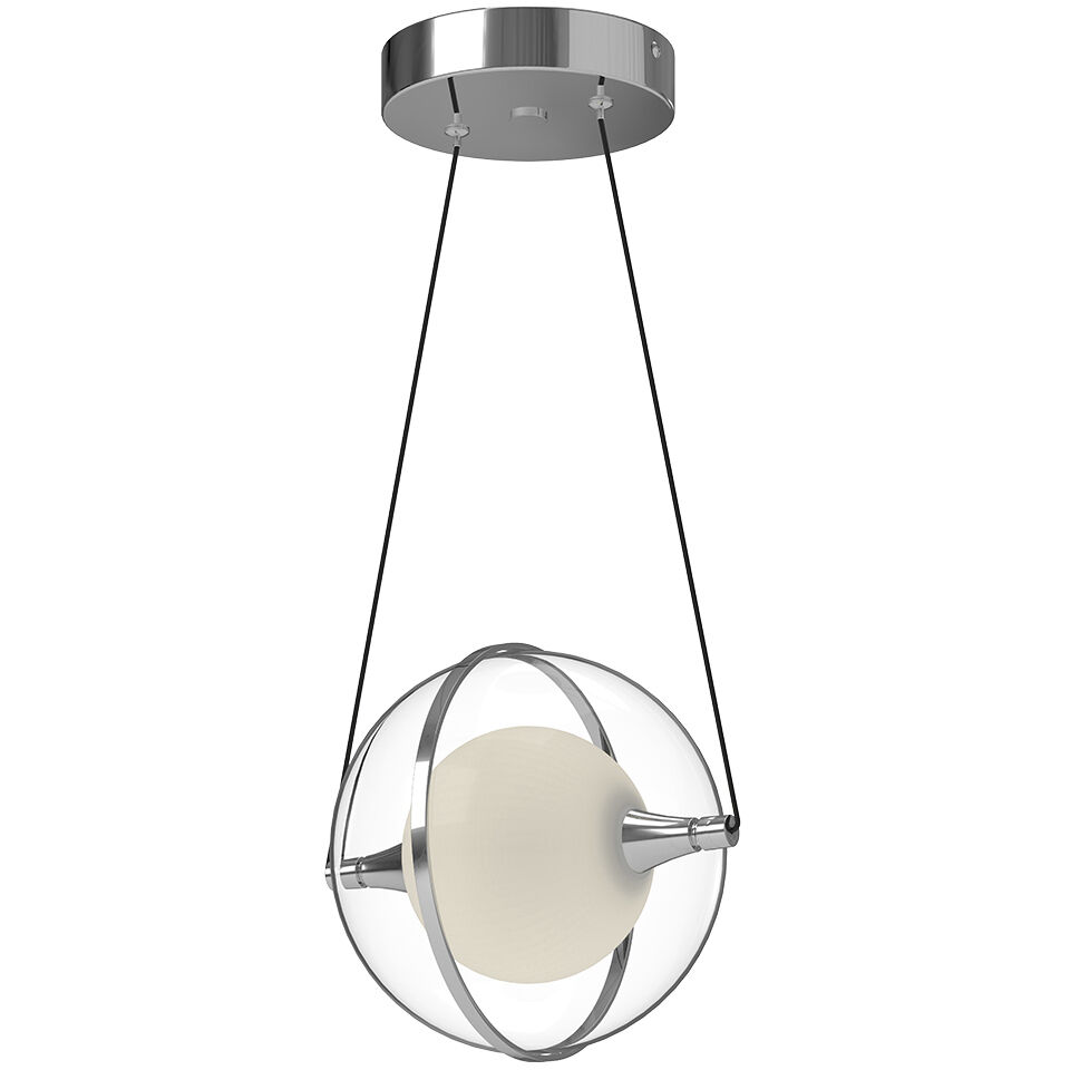 Aries Pendant Ceiling Light in Chrome