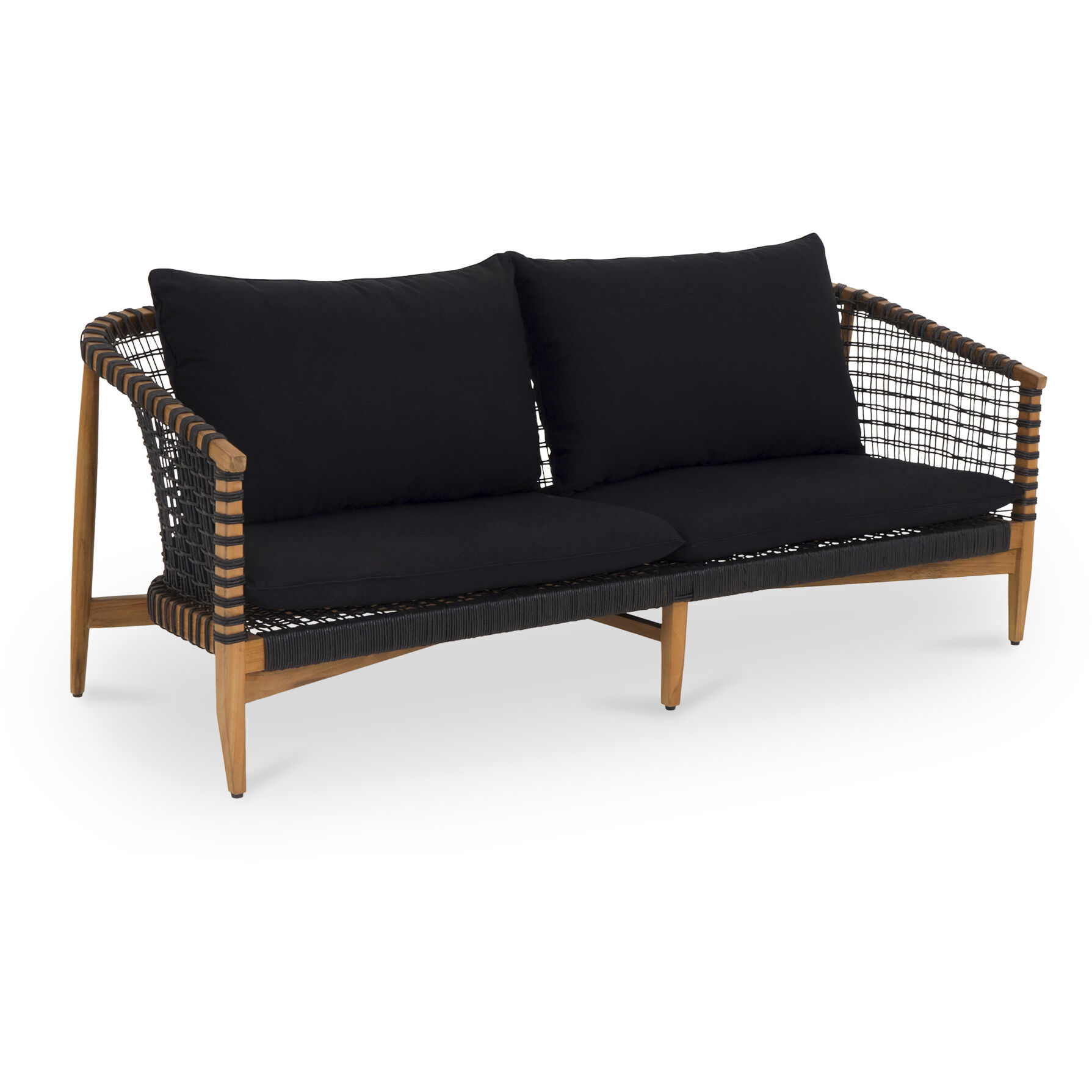 Kuna Black Outdoor Sofa