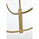 Nyomi 4 Light 30 inch Satin Gold Chandelier Ceiling Light