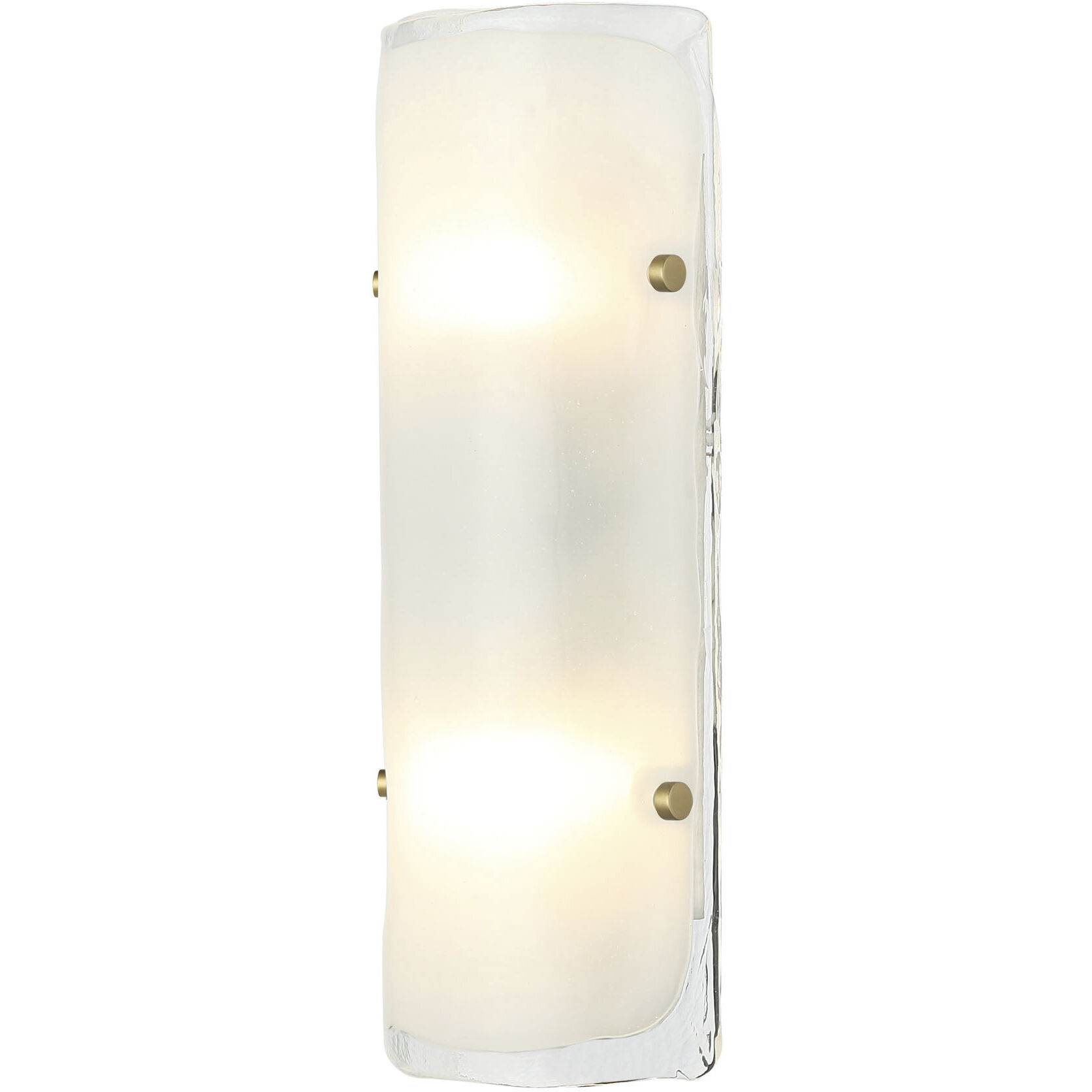 Fairchild 2 Light 6 inch Black and Polished Nickel with Satin Brass ADA Wall Sconce Wall Light