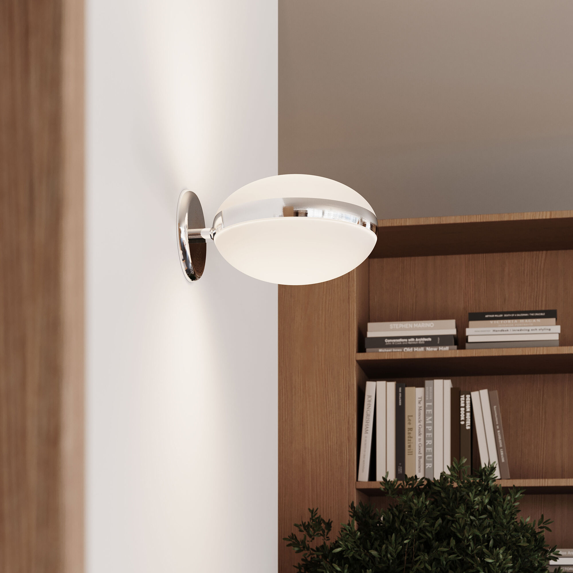 Pillows LED 9 inch Polished Chrome Sconce Wall Light