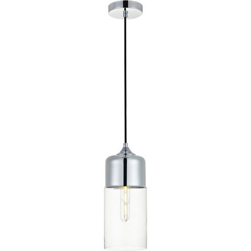 Lock Haven 1 Light 5 inch Chrome Pendant Ceiling Light