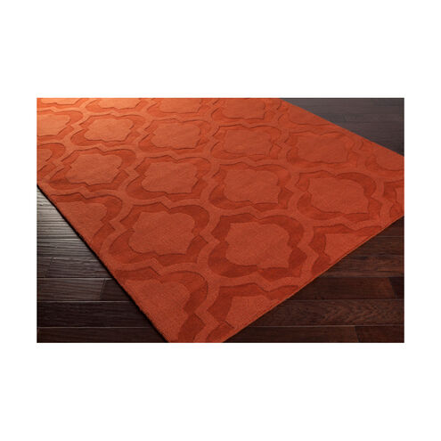 Central Park 96 X 27 inch Brick Indoor Runner, Runner