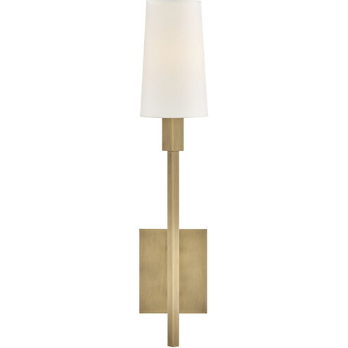 Fenwick 1 Light 5.25 inch Heritage Brass Interior Wall Mount Wall Light