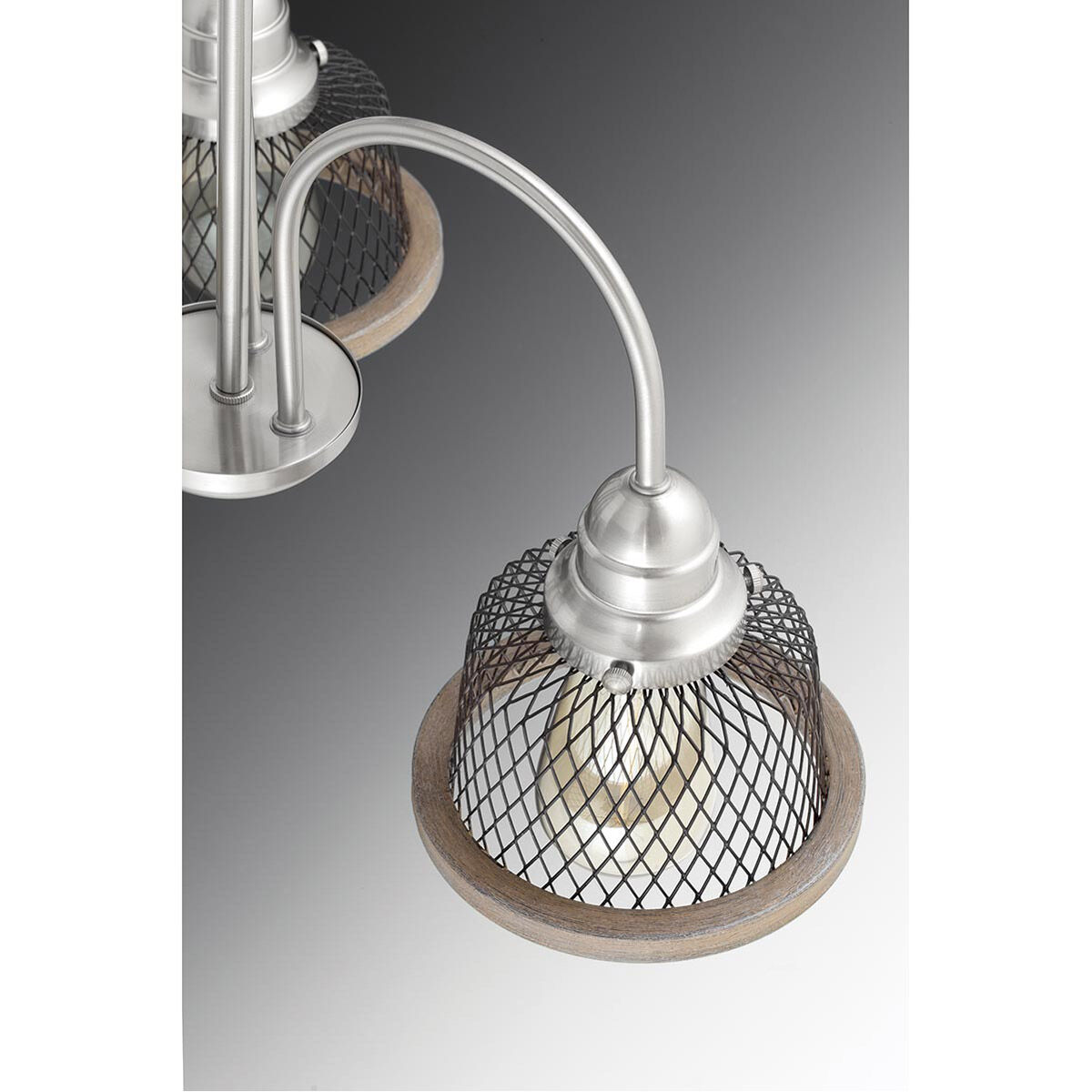 Tilley 3 Light 20 inch Brushed Nickel Chandelier Ceiling Light