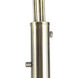 Luna Bella 92 inch 9 watt Weathered Brass and Black Arc Floor Lamp Portable Light