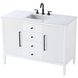 Blakely 48 X 34 inch White Bathroom Vanity Cabinet