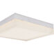 IceCube LED 9 inch Chrome Flush Mount Ceiling Light