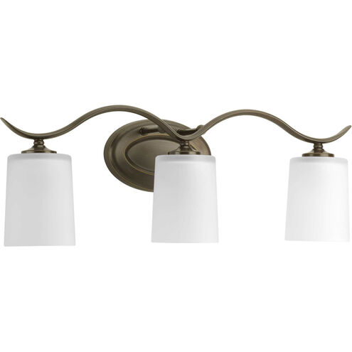 Inspire 3 Light 22 inch Antique Bronze Bath Vanity Wall Light