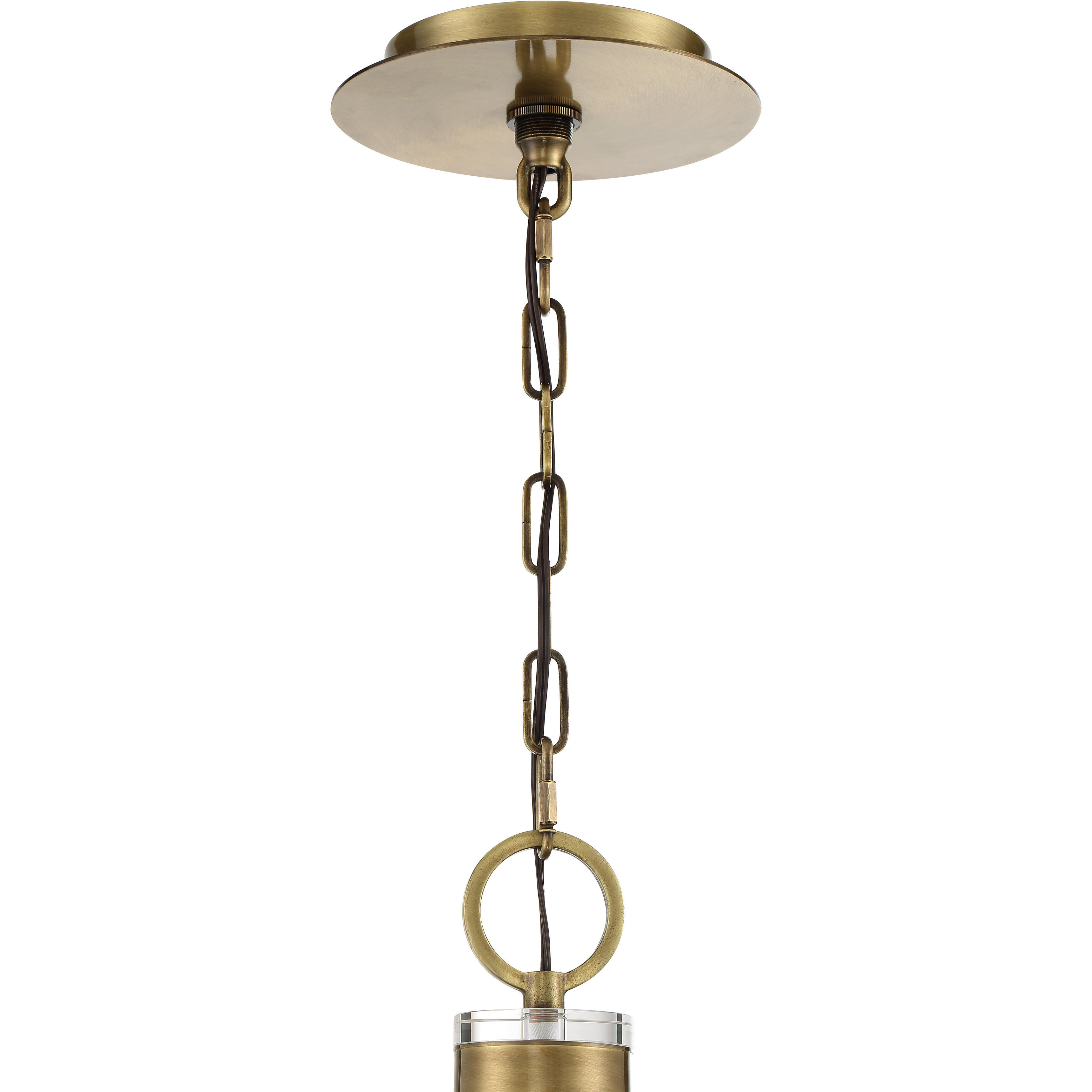 Prima Vista 8 Light 31.38 inch Aged Antique Brass Chandelier Ceiling Light
