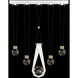 Aria 10 Light 43 inch White Pendant Ceiling Light