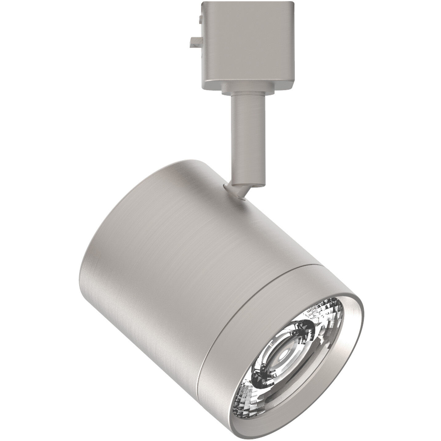 Charge 1 Light 120 Brushed Nickel J Track Fixture Ceiling Light in 3000K, WAC Limited