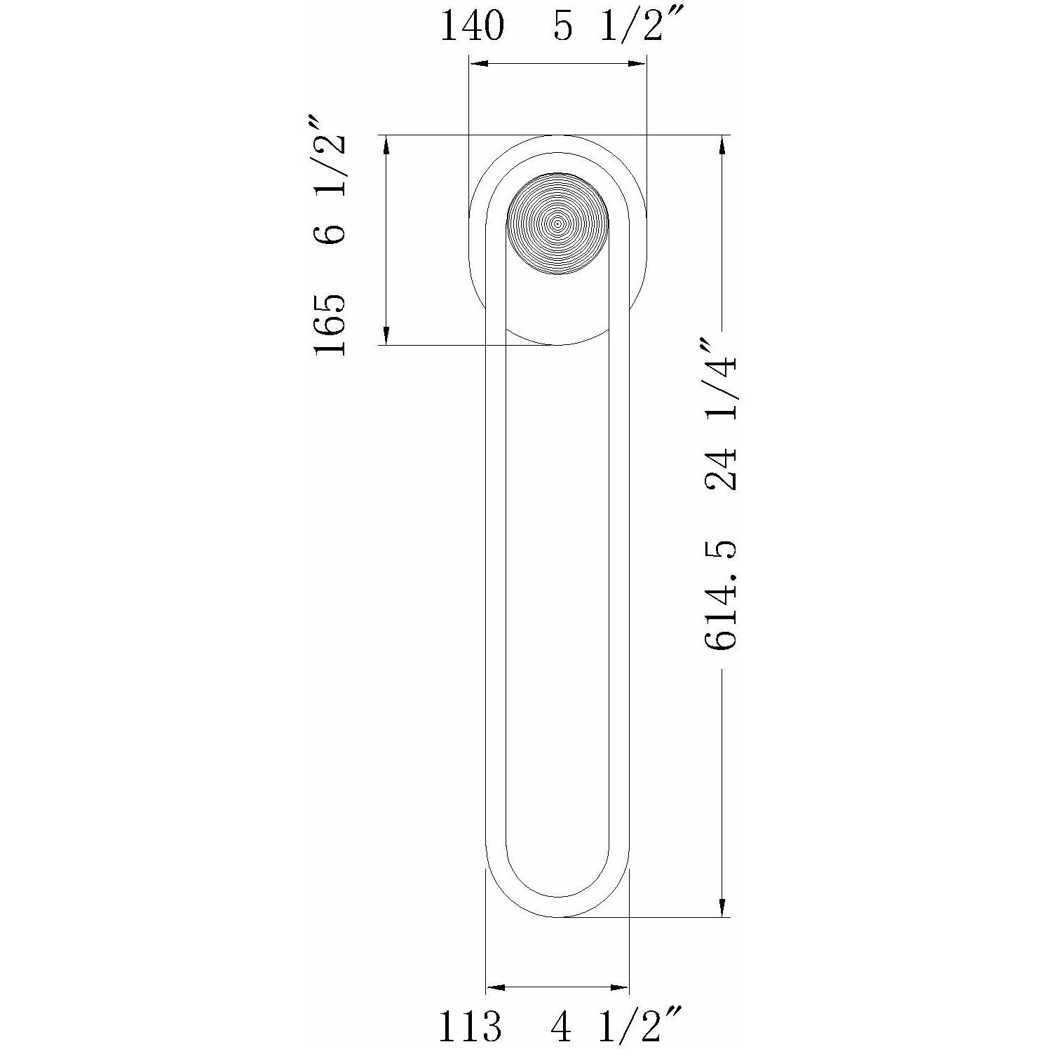 Swing 1 Light 24 inch Black Outdoor Wall Sconce