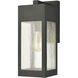 Angus 1 Light 17 inch Charcoal Outdoor Sconce