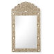 Chelsea House 48 X 28 inch Brown/White/Clear Wall Mirror