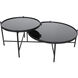 Eclipse 48 X 32 inch Black Coffee Table