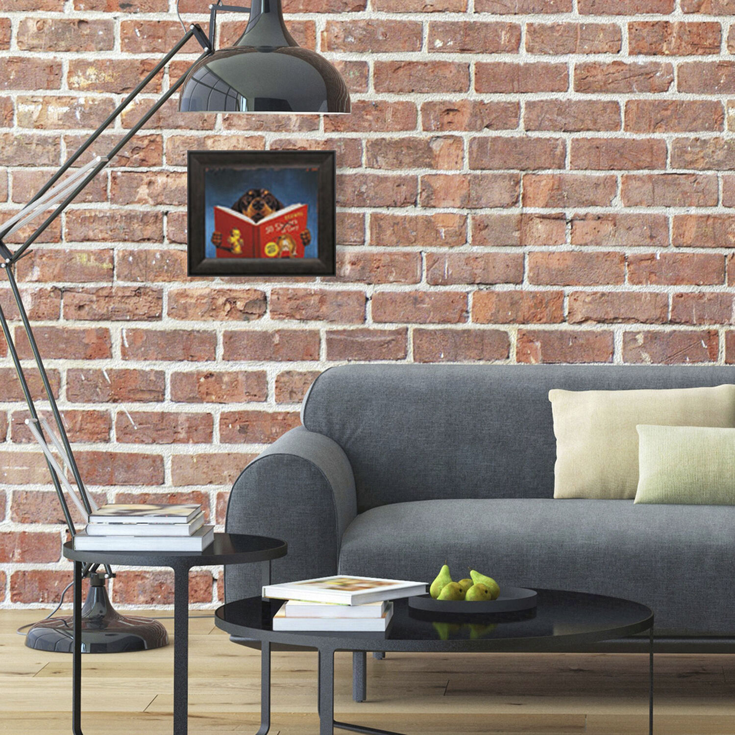 Animals 11 X 9 inch Non-Glass Framed Art, Propac