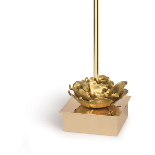 Adeline 34 inch 60.00 watt Gold Table Lamp Portable Light, Buffet Lamp