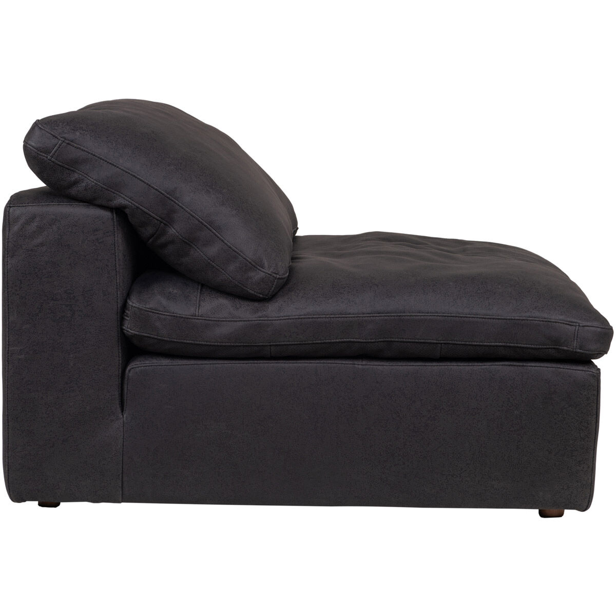 Clay Black Slipper Chair