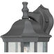 Hawthorne 1 Light 14 inch Black Outdoor Sconce