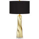Orin 32 inch 150.00 watt Gold Mercure Table Lamp Portable Light