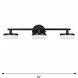 Sean Lavin Khan LED 24 inch Aged Iron Bath Vanity Wall Light