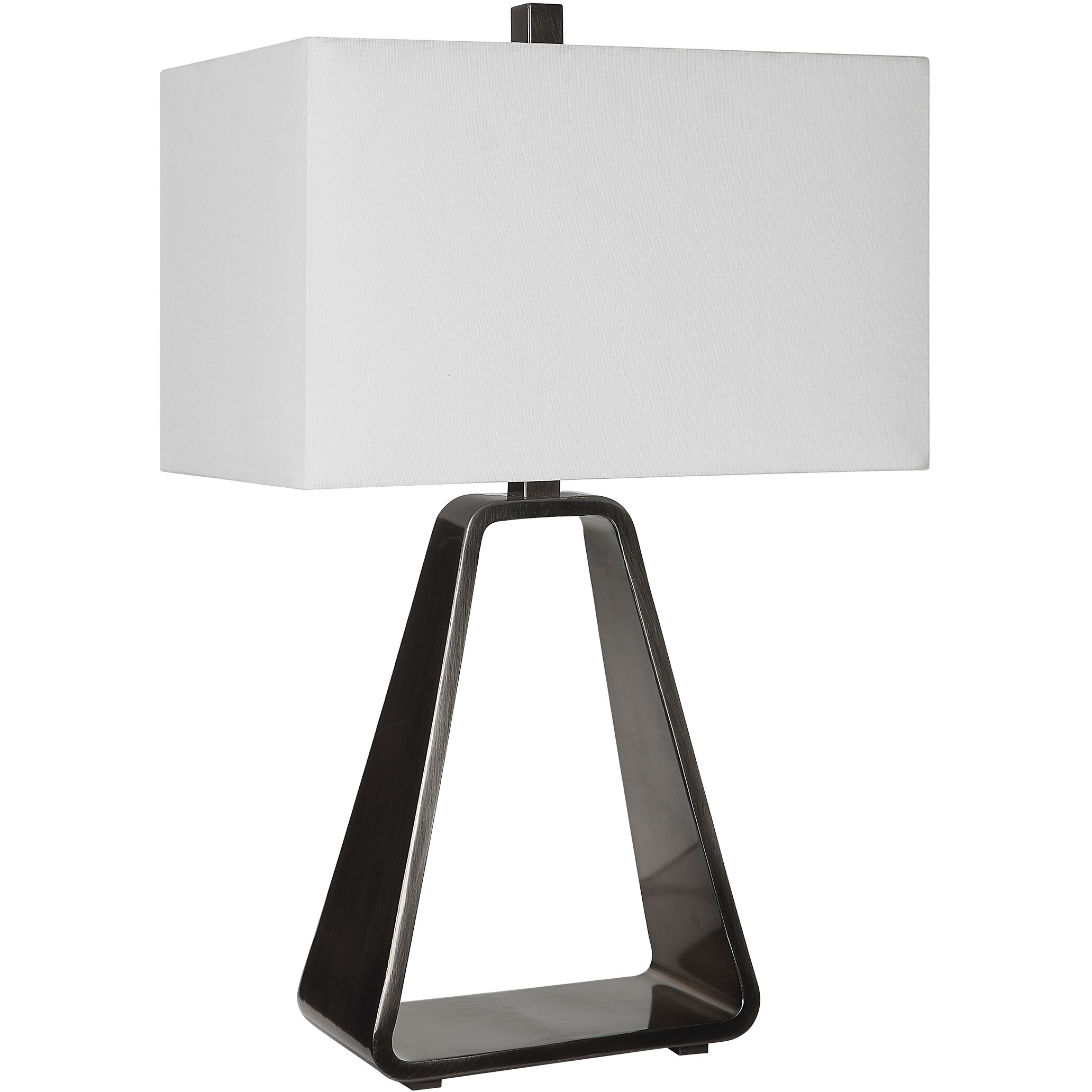 Halo 26 inch 150.00 watt Antique Nickel Table Lamp Portable Light