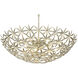 Flower Child 5 Light 30 inch Ambry Gold Bowl Pendant Ceiling Light