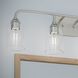Ilia 4 Light 31 inch Brushed Nickel Bath Vanity Wall Light