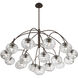 Lenora 19 Light 47.75 inch Dark Bronze Chandelier Ceiling Light